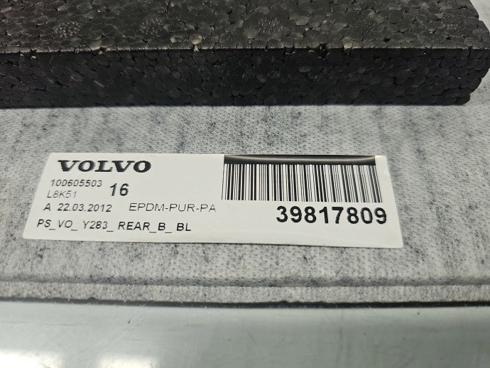 Polita portbagaj Volvo S60 II [Fabr 2010-2018] 39817809