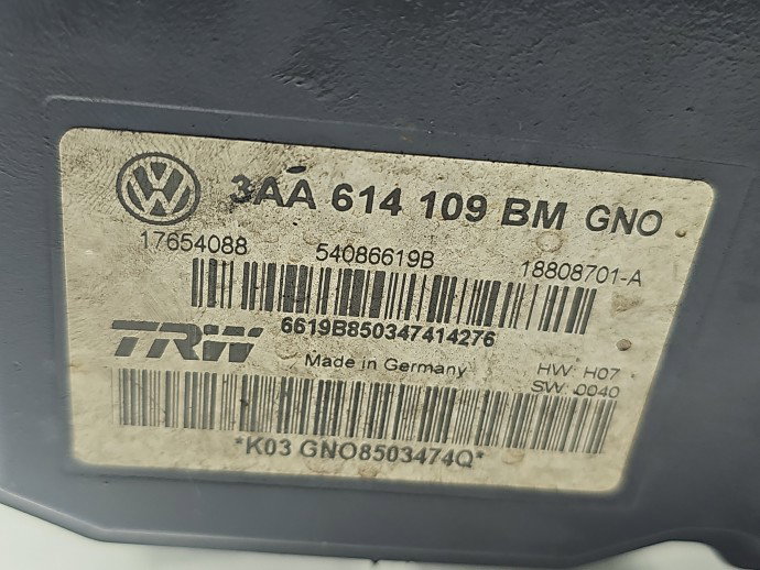 Pompa ABS Volkswagen Passat CC (358) [Fabr 2012-2016] 3AA614109BM 2.0 TDI CFFB 103KW / 140CP