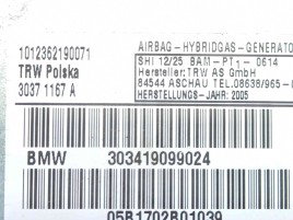 Airbag lateral stanga 30371167 Bmw X3 (E83) [Fabr 2003-2009] 2.0 M47