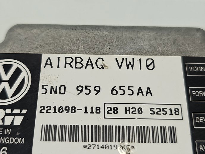 Calculator airbag Volkswagen Passat CC (358) [Fabr 2012-2016] 5N0959655AA 2.0 TDI CFFB 103KW / 140CP