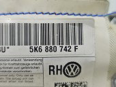 Airbag cortina dreapta Volkswagen Golf 6 (5K1) [Fabr 2009-2013] 5K6880742F