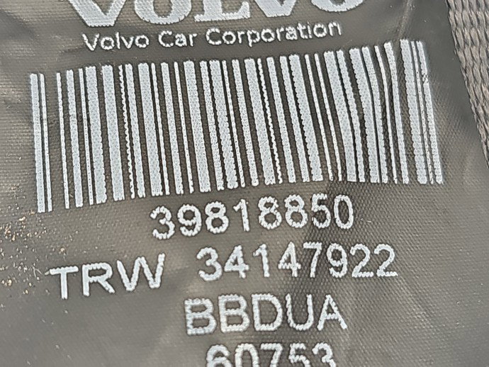 Centura stanga spate Volvo S60 II [Fabr 2010-2018] 39818850