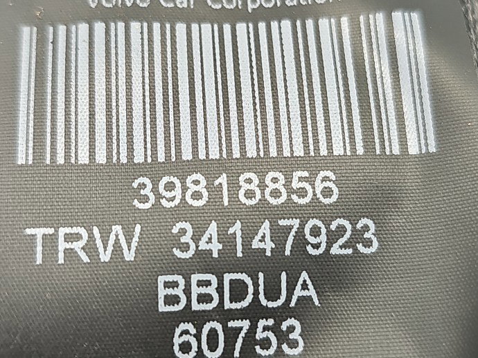 Centura dreapta spate Volvo S60 II [Fabr 2010-2018] 39818856