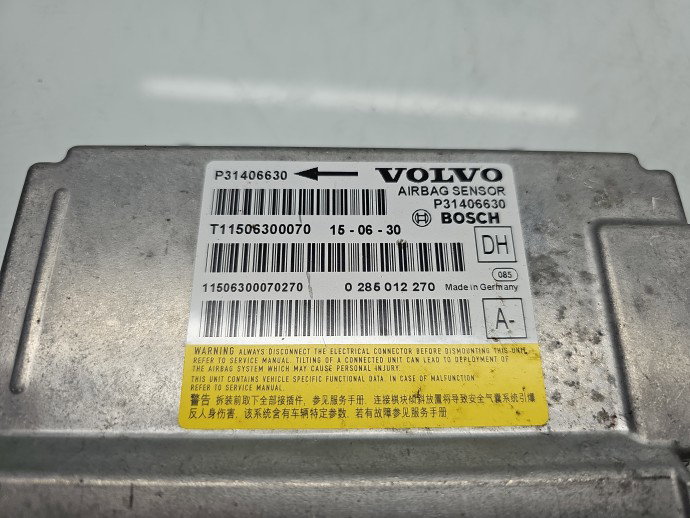 Calculator airbag Volvo S80 II [Fabr 2006-2016] 31406630 2.0 D4204T5 133KW / 181CP
