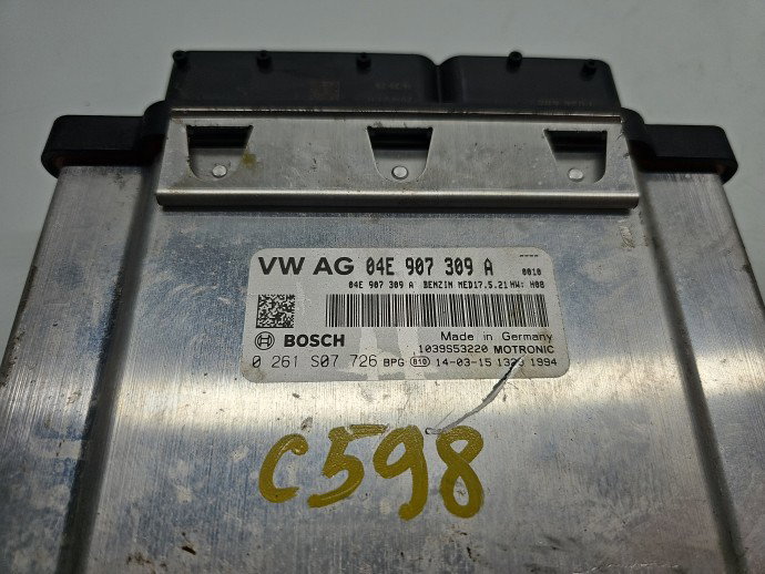 Calculator motor ECU Seat Leon (5F1) [Fabr 2012-2018] 04E907309A 1.2 TSI CJZA 77KW / 105CP