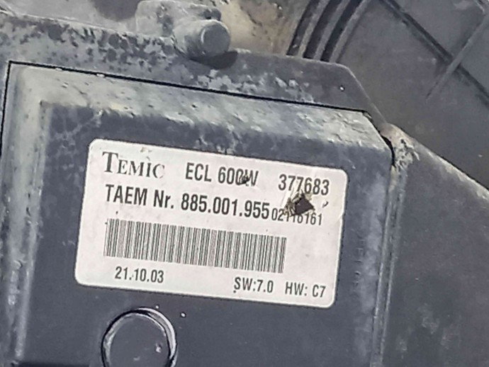 Electroventilator 885001955 Bmw X3 (E83) [Fabr 2003-2009] 2.0 M47