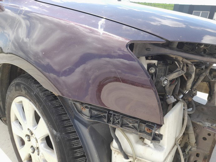 Aripa dreapta fata Toyota Avensis II (T25) [Fabr 2002-2008] Berlina ROSU