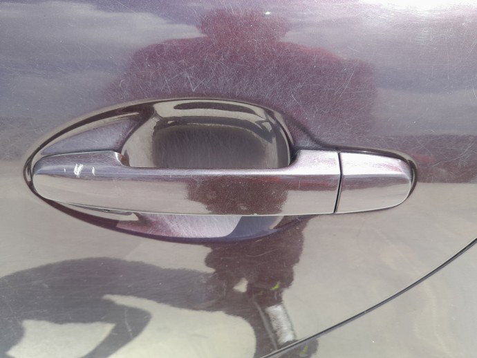 Maner usa stanga spate Toyota Avensis II (T25) [Fabr 2002-2008] Berlina ROSU