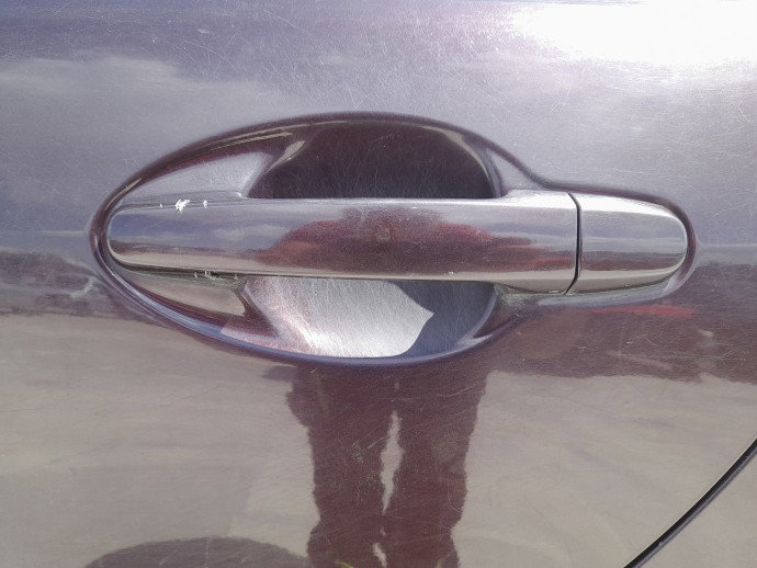 Maner usa stanga spate Toyota Avensis II (T25) [Fabr 2002-2008] Berlina ROSU