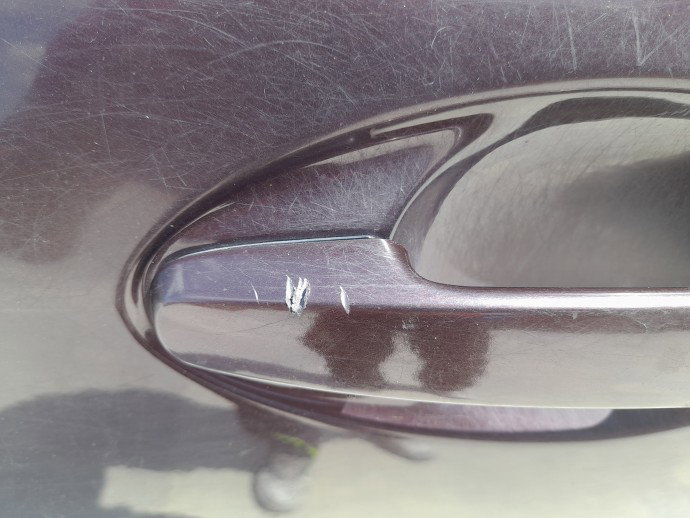 Maner usa stanga spate Toyota Avensis II (T25) [Fabr 2002-2008] Berlina ROSU