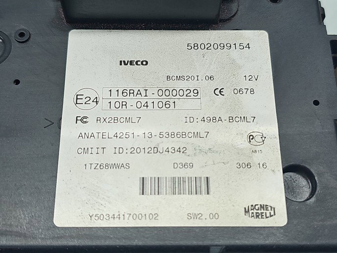 Panou sigurante Iveco Daily III [Fabr 2014-2025] 5802099154