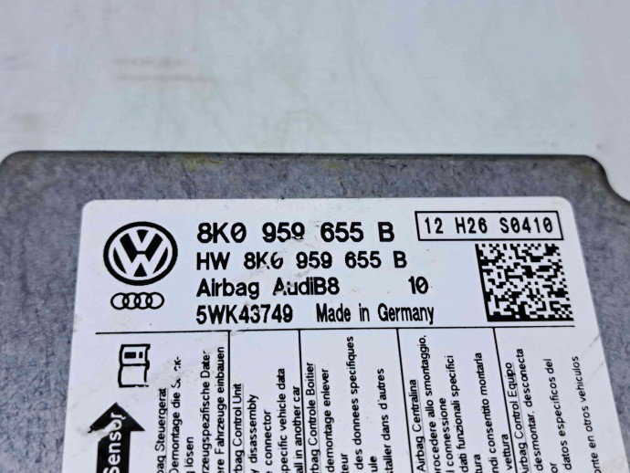 Calculator airbag Audi A4 (8K2, B8) [Fabr 2008-2015] 8K0959655B  