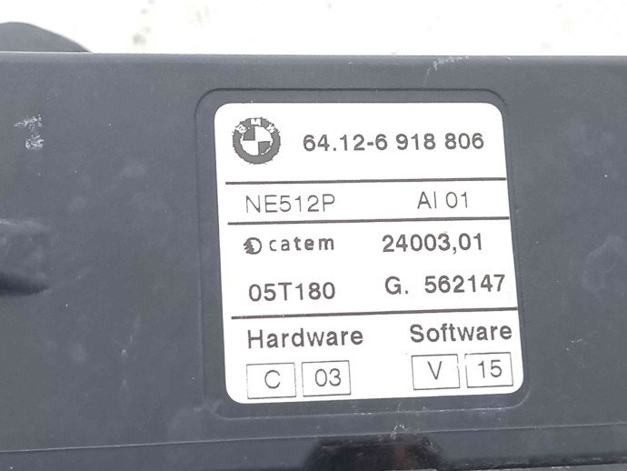 Preincalzitor apa 6412-6918806 Bmw X3 (E83) [Fabr 2003-2009] 2.0 M47