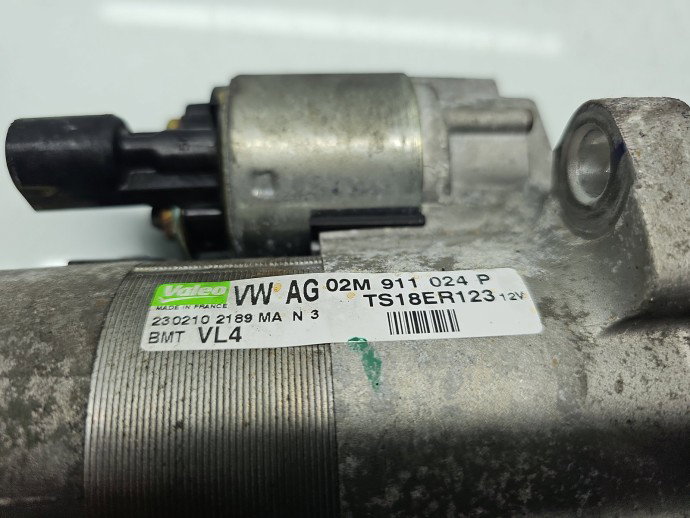Electromotor Volkswagen Passat CC (357) [Fabr 2008-2012] 02M911024P 2.0 TDI CBBB125KW / 170CP