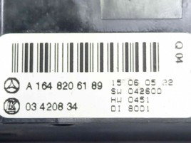 Panou comanda clima A1648206189 Mercedes Clasa ML (W164) [Fabr 2005-2012] 3.0 CDI