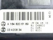 Panou comanda clima A1648206189 Mercedes Clasa ML (W164) [Fabr 2005-2012] 3.0 CDI