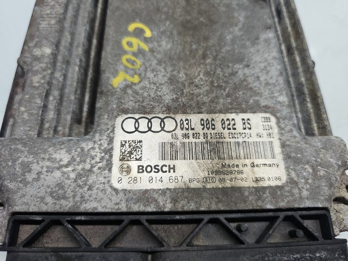 Calculator motor ECU AUDI A3 (8P1) [Fabr 2003-2012] 03L906022BS 2.0 TDI CBBB 125KW / 170CP