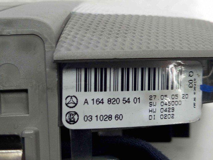 Plafoniera fata A1648205401 Mercedes Clasa ML (W164) [Fabr 2005-2012] 3.0 CDI