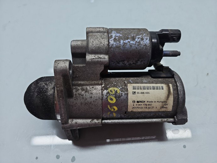 Electromotor Opel Astra K [Fabr 2015-2022] 55496055 1.0 Benz B10XFL77KW / 105CP