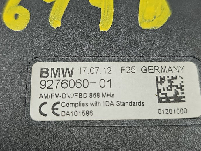 Modul confort Bmw X3 (F25) [Fabr 2010-2017] 9276060-01