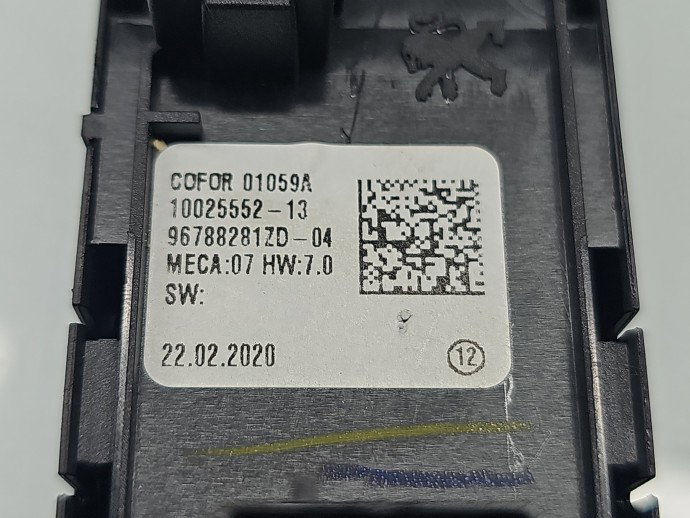 Butoane comanda geamuri sofer Opel Crossland X [Fabr 2017-2020] 96788281
