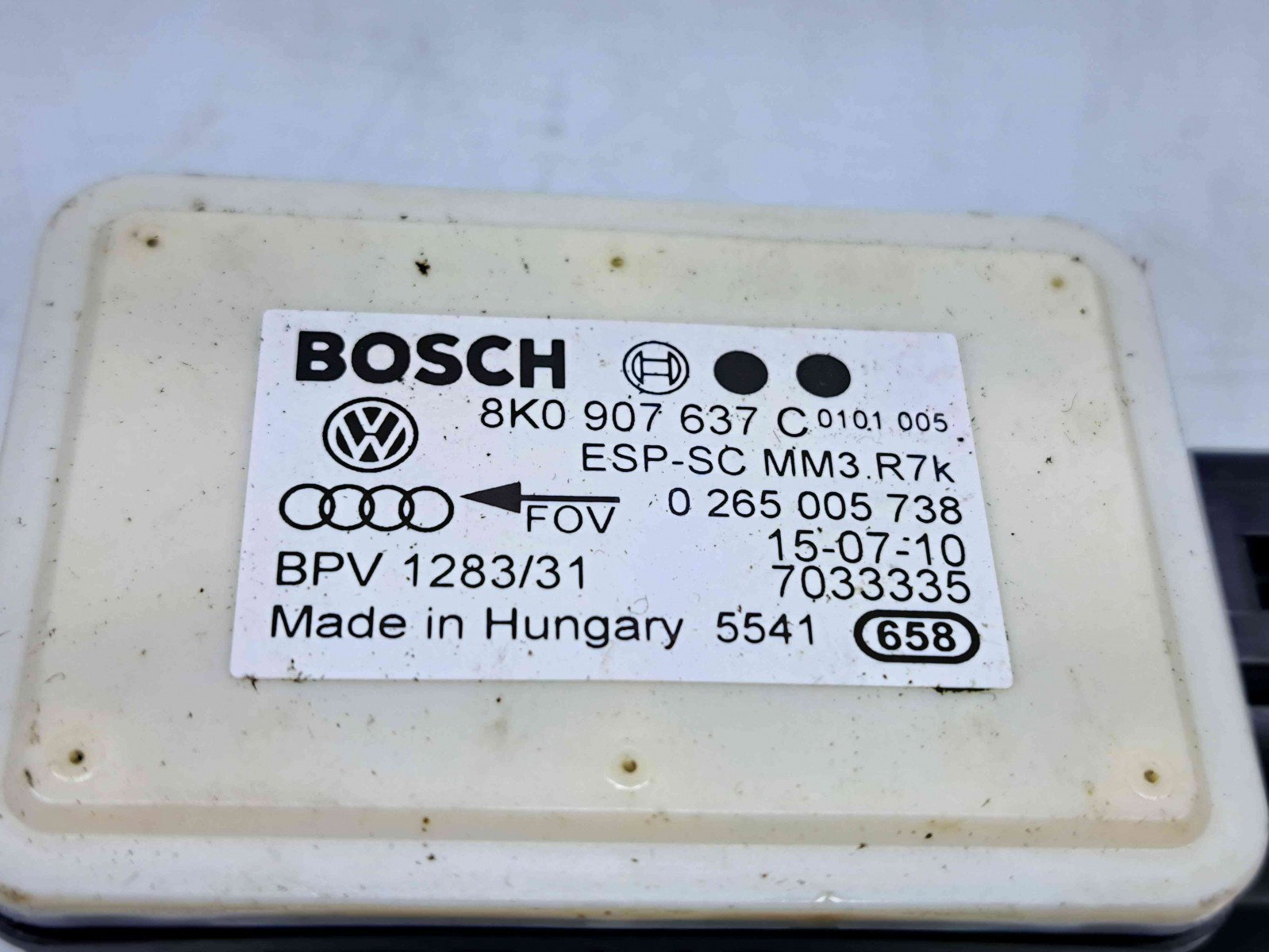 Modul ESP Audi Q5 (8RB) [Fabr 2008-2016] 8K0907637C - imagine 2