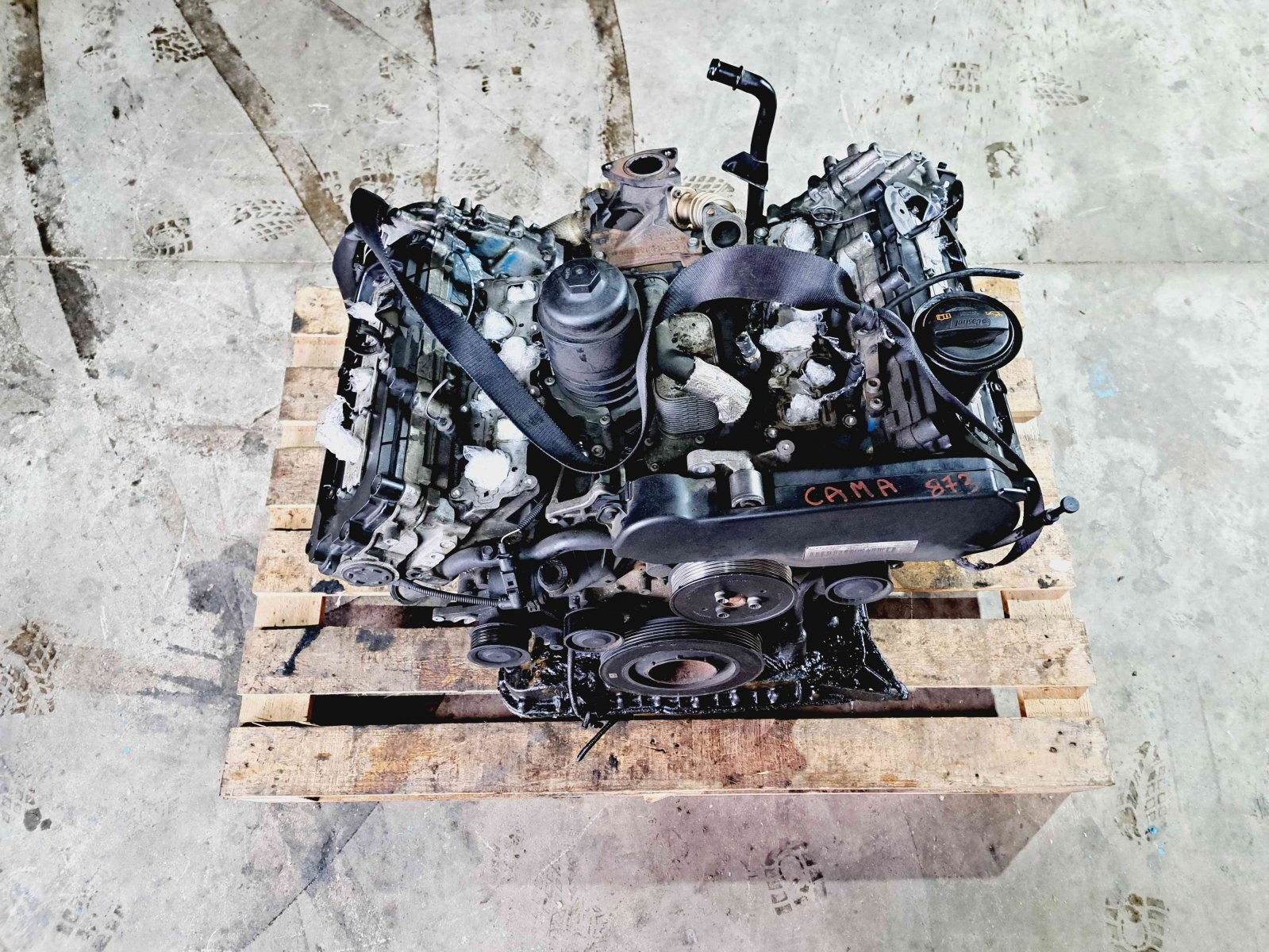 Motor complet ambielat Audi A5 (8T3) [Fabr 2007-2015] CAMA 2.7 TDI CAMA 120KW / 163CP 2.7 TDI CAMA 120KW / 163CP - imagine 2