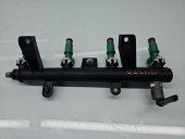 Rampa injectoare Citroen C3 (I) [ Fabr 2002-2009] 9655833580 1.4 Benz KFV 54KW / 74CP