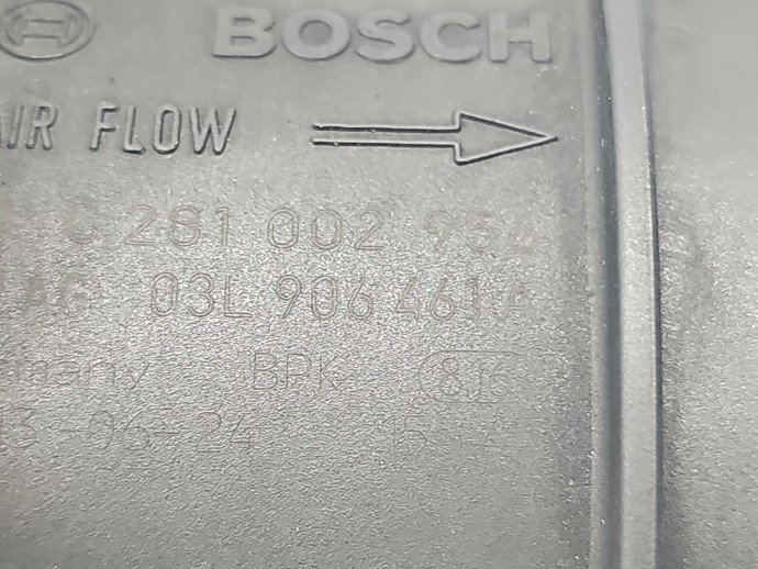 Debitmetru aer AUDI A6 (4G2, C7) [Fabr 2012-2017] 03L906461A 2.0 TDI CGLC 130KW / 177CP