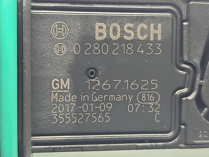 Debitmetru aer Opel Astra K [Fabr 2015-2022] 12681625 1.0 Benz B10XFL 77KW / 105CP