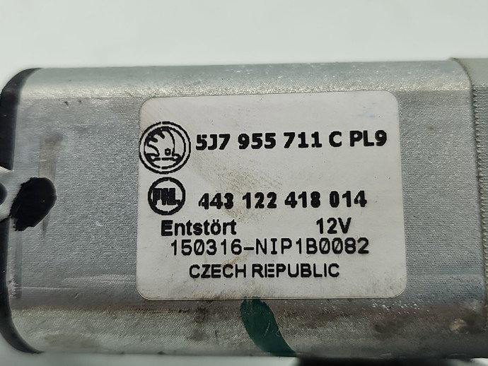 Motoras stergator haion Skoda Roomster Praktik (5J) [Fabr 2006-2015] 5J7955711C