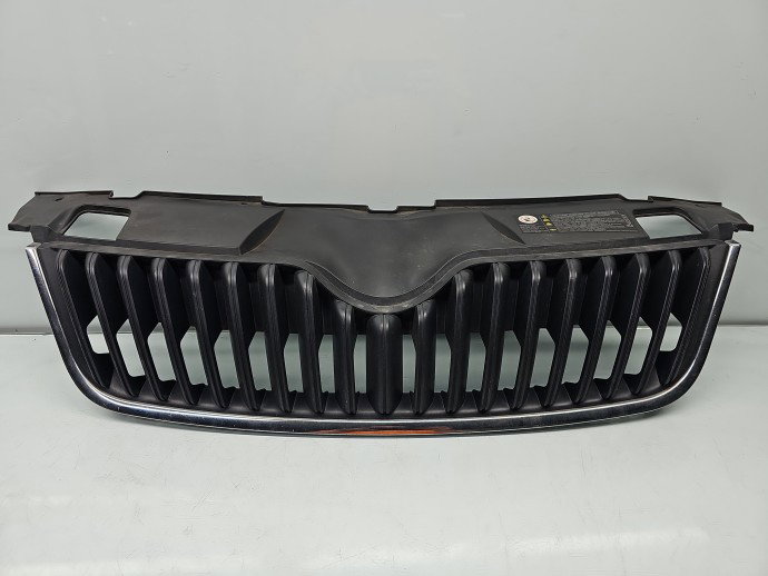 Grila bara fata Skoda Fabia 2 (5J, 542) [Fabr 2007-2014] Hatchback 5J0853668C