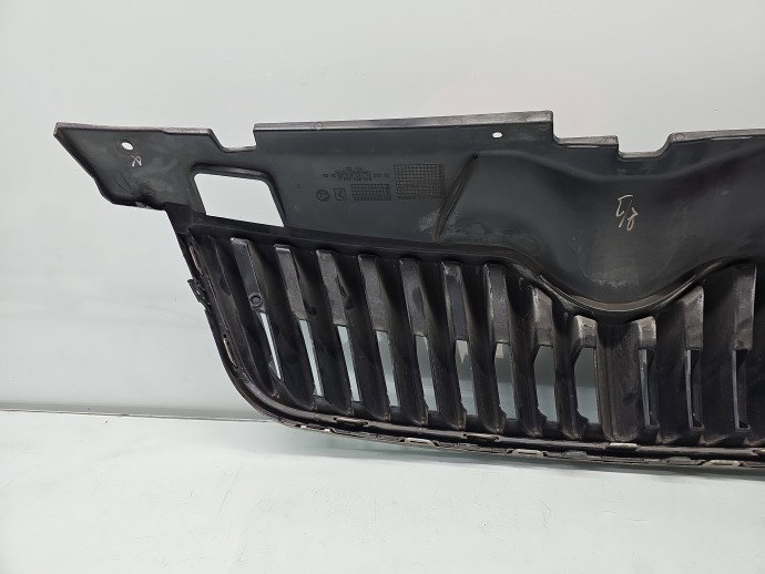 Grila bara fata Skoda Fabia 2 (5J, 542) [Fabr 2007-2014] Hatchback 5J0853668C
