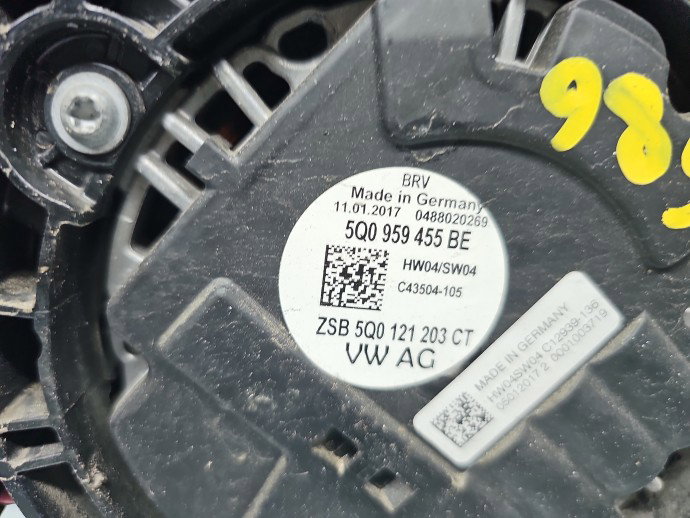 Electroventilator AUDI Q2 (GAB) [ Fabr 2016-prezent] 5Q0959445BE 1.4 TFSI CZEA 110KW / 150CP