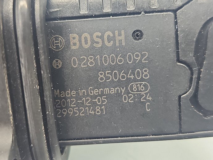 Debitmetru aer Bmw 3 (F30) [Fabr 2012-2017] 8506408 2.0 N47D20 105KW / 143CP