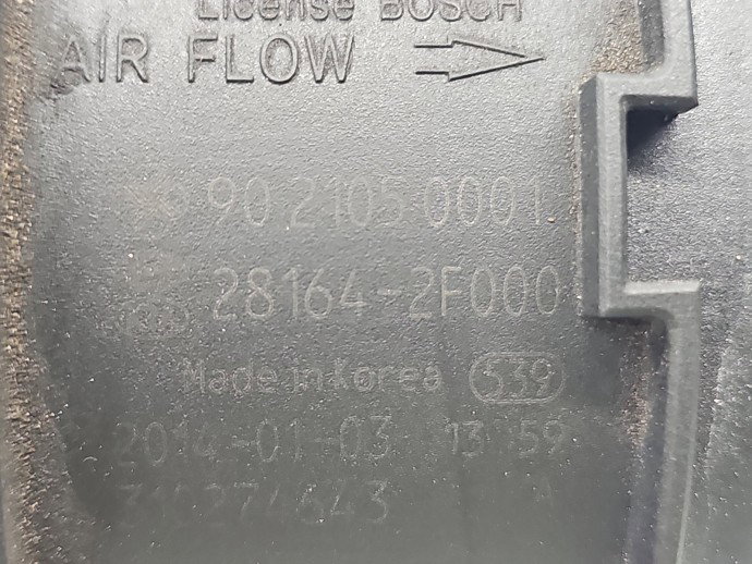 Debitmetru aer Hyundai ix35 (LM) [Fabr 2010-2017] 28164-2F000 2.0 CRDI D4HA 100KW / 136CP