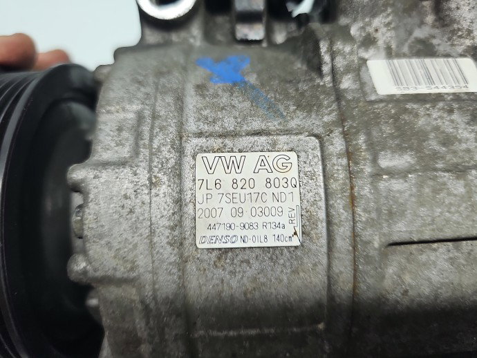 Compresor clima Volkswagen Touareg (7LA, 7L6) [Fabr 2003-2010] 7L6820803Q 3.0 TDI BKS 165KW / 224CP