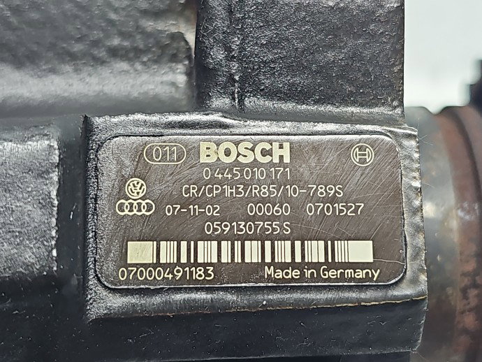 Pompa inalta presiune Volkswagen Touareg (7LA, 7L6) [Fabr 2003-2010] 059130755S, 0445010171 3.0 TDI BKS 165KW / 224CP