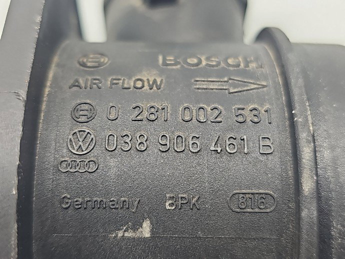 Debitmetru aer AUDI A3 (8P1) [Fabr 2003-2012] 038906461B ?1.9 TDI BKC 77KW / 105CP