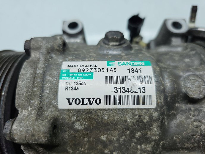 Compresor clima Volvo S60 II [Fabr 2010-2018] 31348213 1.6 D4162T 84KW / 115CP