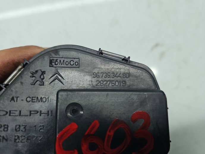 Clapeta acceleratie Volvo S60 II [Fabr 2010-2018] 9673534480 1.6 D4162T 84KW / 115CP