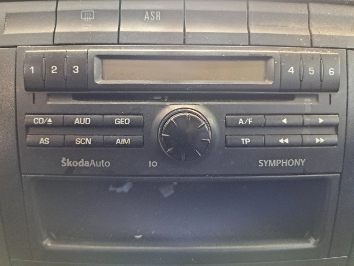 Radio CD Skoda Fabia 1 (6Y2) [Fabr 1999-2008] SKODA AUTO SYMPHONY