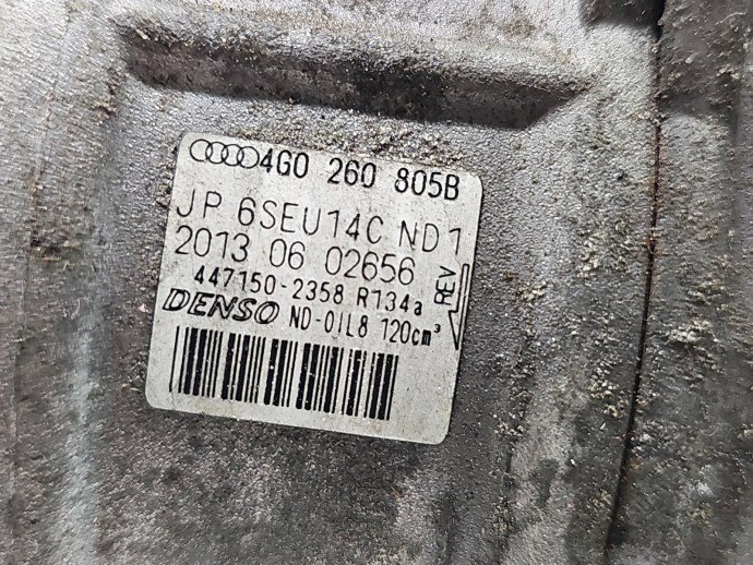 Compresor clima AUDI A7 (4GA) [Fabr 2011-2017] 4G0260805B 3.0 TDI CLAB 150KW / 204CP