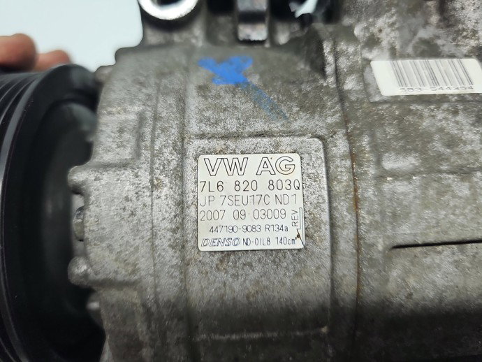 Compresor clima AUDI Q7 (4LB) [Fabr 2006-2014] 7L6820803Q 3.0 TDI BKS 165KW / 224CP