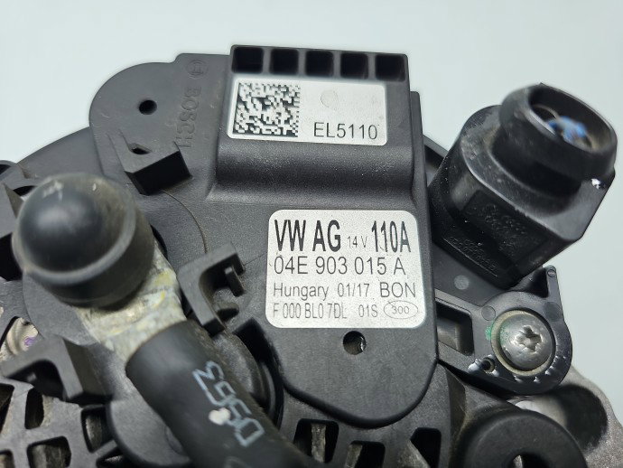 Alternator AUDI Q2 (GAB) [ Fabr 2016-prezent] 04E903015A 1.4 TFSI CZEA 110KW / 150CP