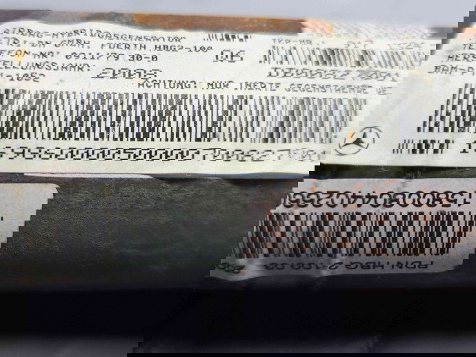  Airbag pasager Mercedes Clasa B (W245) [Fabr 2005-2011] 1698600005