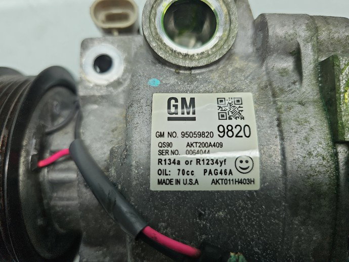 Compresor clima Opel Mokka [Fabr 2012-2019] 95059820 1.7 CDTI A17DTS 96KW / 131CP