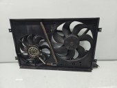 Electroventilator Skoda Fabia 1 (6Y2) [Fabr 1999-2008] 6Q0121207F 1.4 Benz BBY 55KW / 75CP