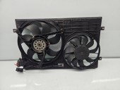 Electroventilator Skoda Fabia 1 (6Y2) [Fabr 1999-2008] 6Q0121207F 1.4 Benz BBY 55KW / 75CP