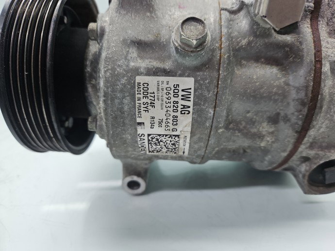 Compresor clima Skoda Rapid (NH3) [Fabr 2012-2019] 5Q0820803G 1.2 TSI CJZC 66KW / 90CP